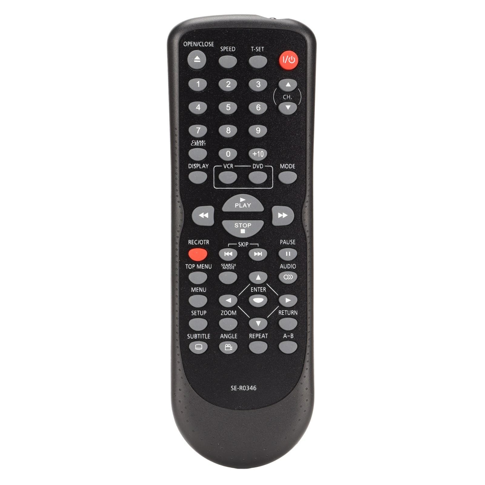 DVD Remote Control Replace for Toshiba Se R0170 Se R0323 Sd V296 Sd V390 SE R0346 SE R0086 SE R0135