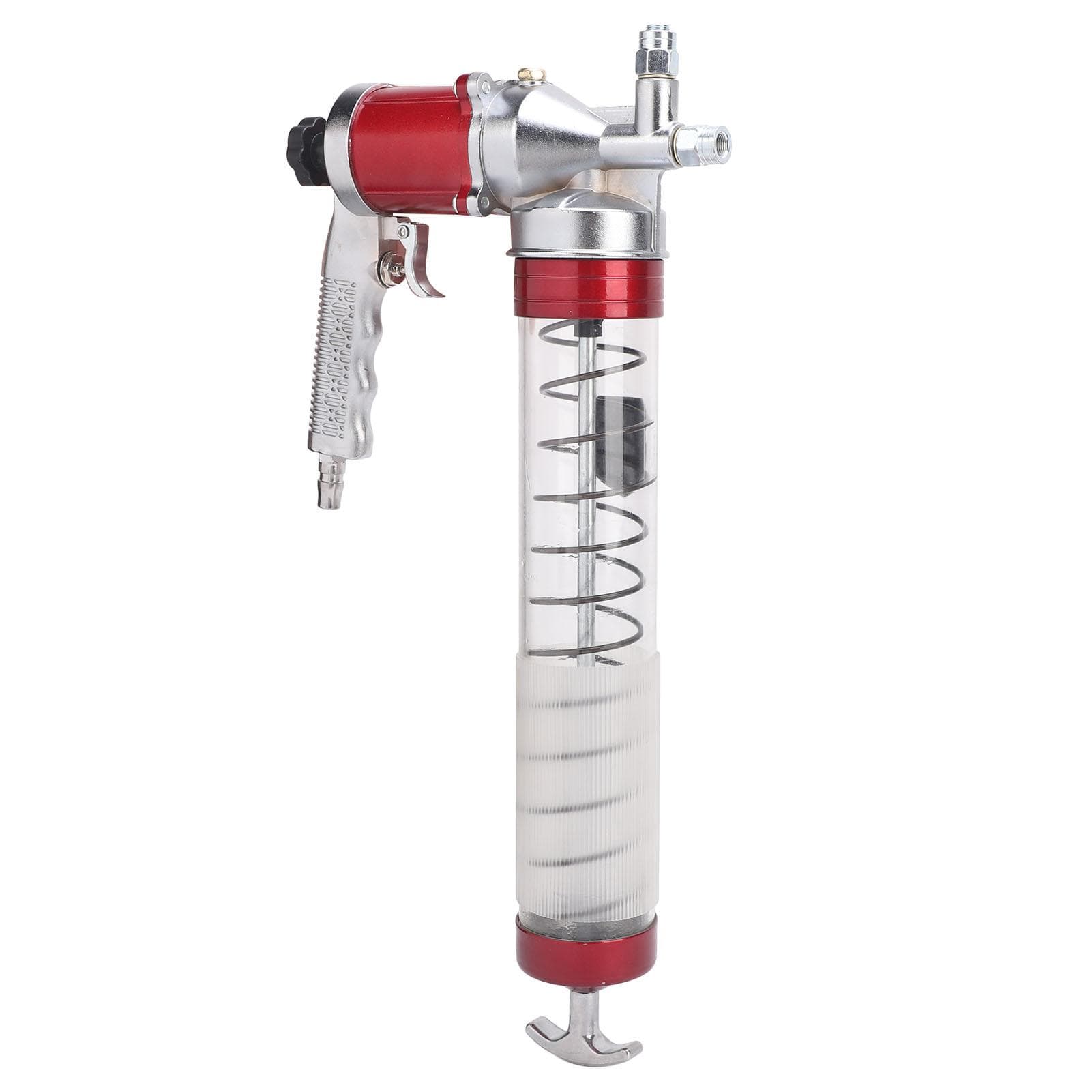 Heavy Duty Pistol Grip Grease Gun 10000?12000PSI G14in Quick Interface Automatic Mini Pneumatic