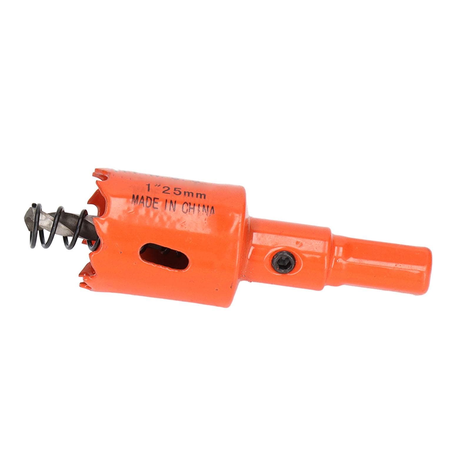 Bi Metal Hole Saw Drill Bit High Speed Steel Saw Cutter with Mandrel for Wood and Metal 1in (25mm)