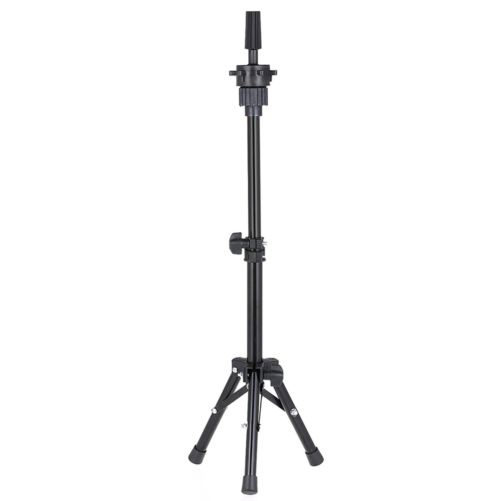 Hairdressing Practice Stand Model Head Stand Head Model Tripod 0 black
