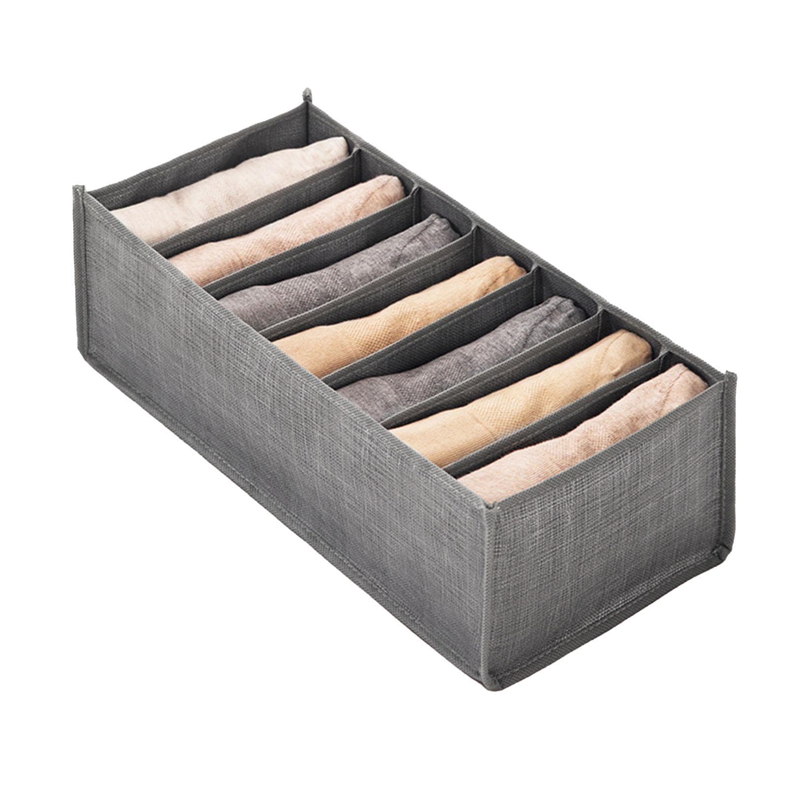 Clothing Drawer Organizer Multifunction Underwear Pants Dividers Storage Box for Closet Bedroom