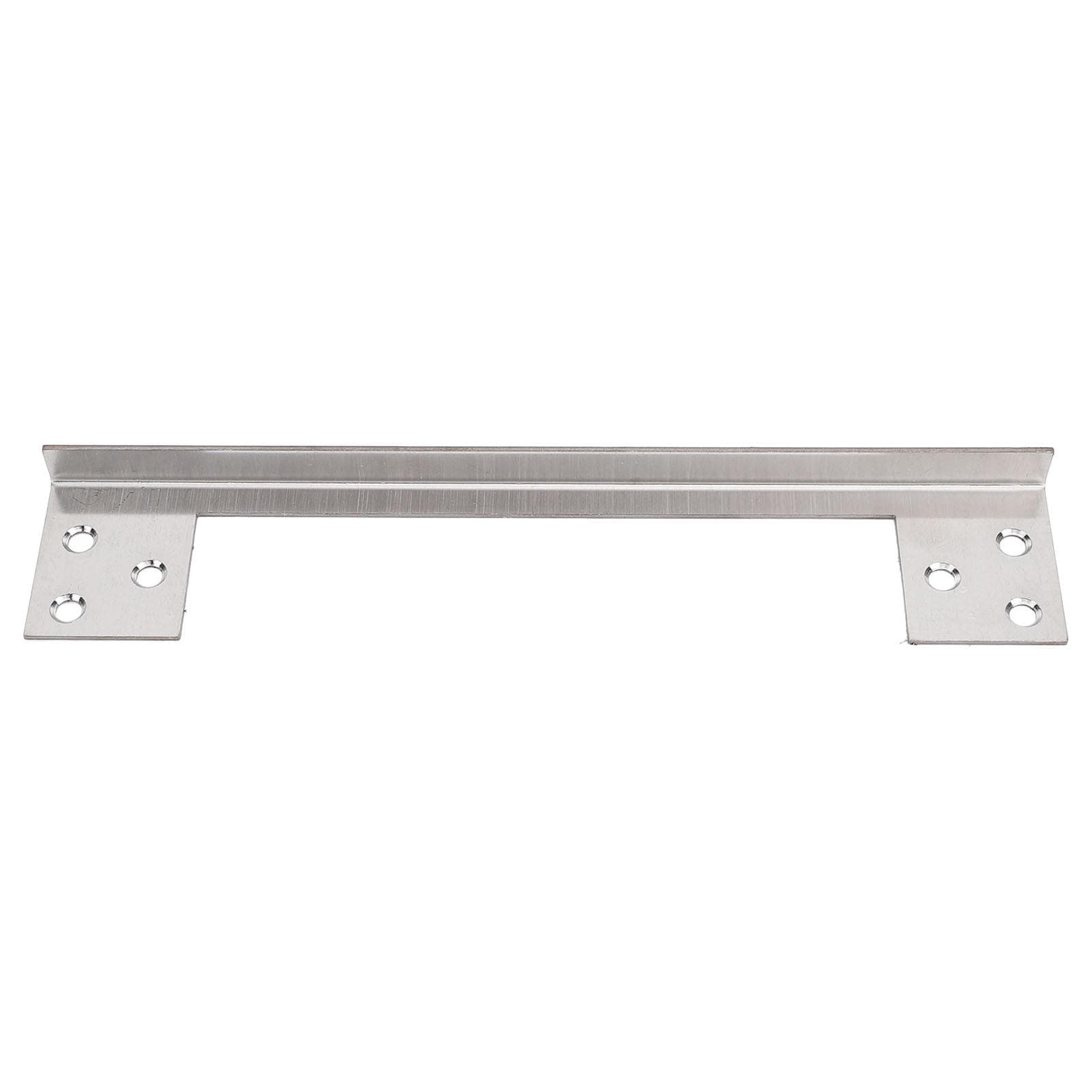 Door Latch Guard Plate Outswing Door Security Protector Stainless Steel Door Latch Guard L Shaped 7inch