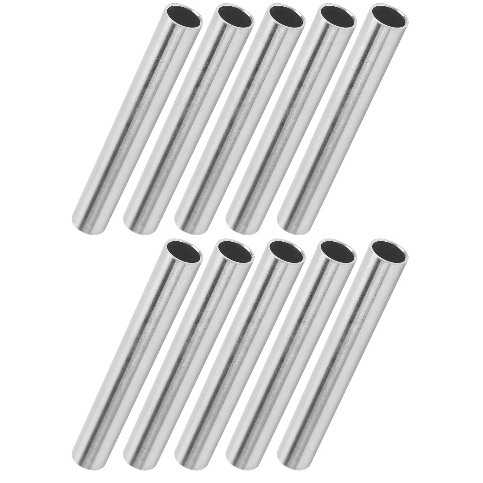 10Pcs Aluminum Tube Round Straight Tubing Robot Support Tools Dia 14mm 6100?1214?0100