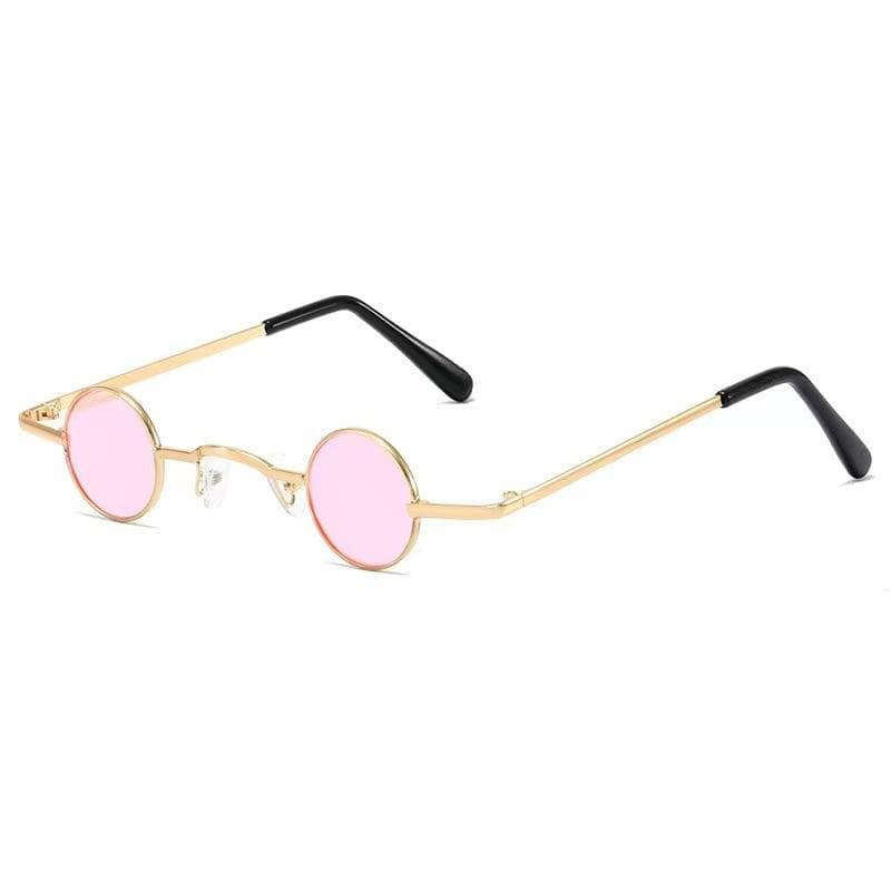 Round Metal Sunglasses Vintage Frame UV400 Protection Luxury Brand Design For Women Men Mirror Sun Glasses Gafas De Sol