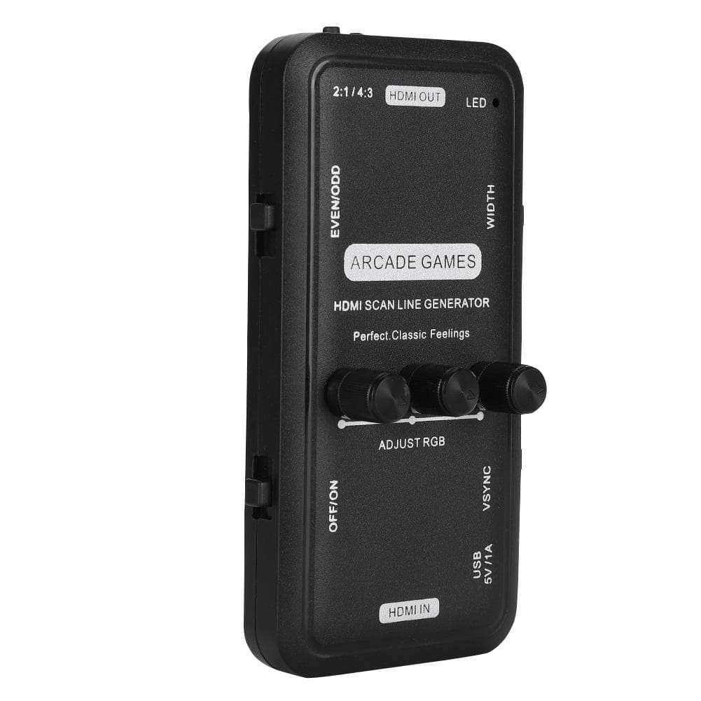 Portable HDMI Video Image Scan Line Generator for ARCADE GAMES