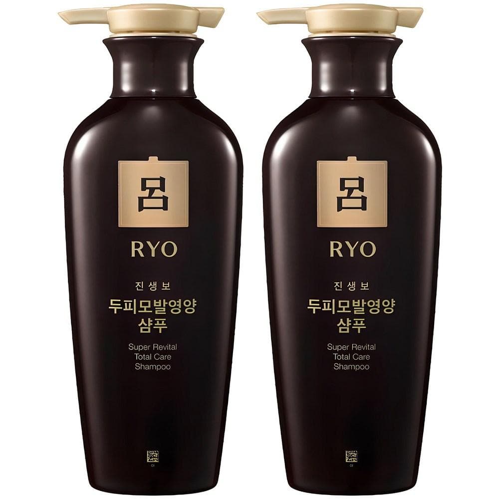 Ryo Ginsengbo Scalp and Hair Nutrition Oriental Shampoo, 400ml, 2 units