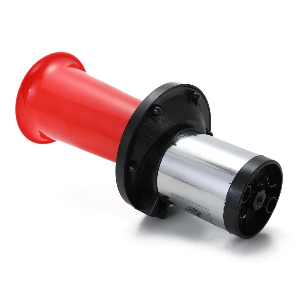 110db Car Single Tube Horn Super Loud Modification Sound Intensifier for Car Motorcycle Truck red