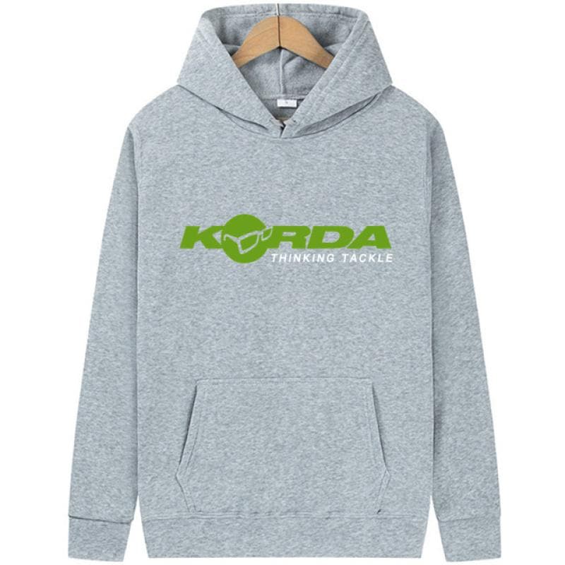 Korda Inspired Tribute Angling Fishing Fish Carp Hoodie Men Hooded Sweatshirts Outdoor Casual Pullover Couple Clothes Tops S-3XL M