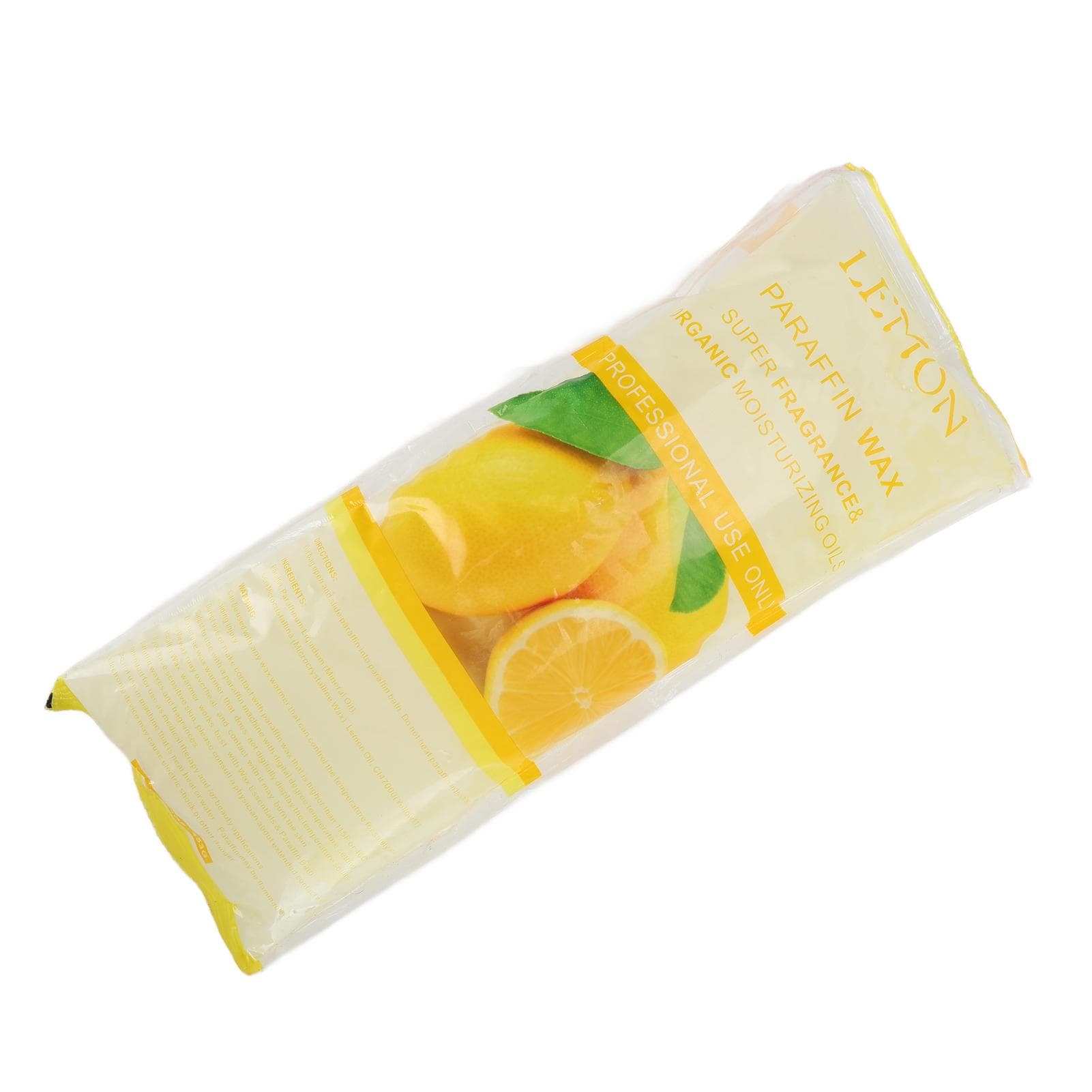 Paraffin Hand Wax Beauty Feet Wax 453g Preserve Moisture Safe Skin Wax for SPA Bathroom Lemon lemon