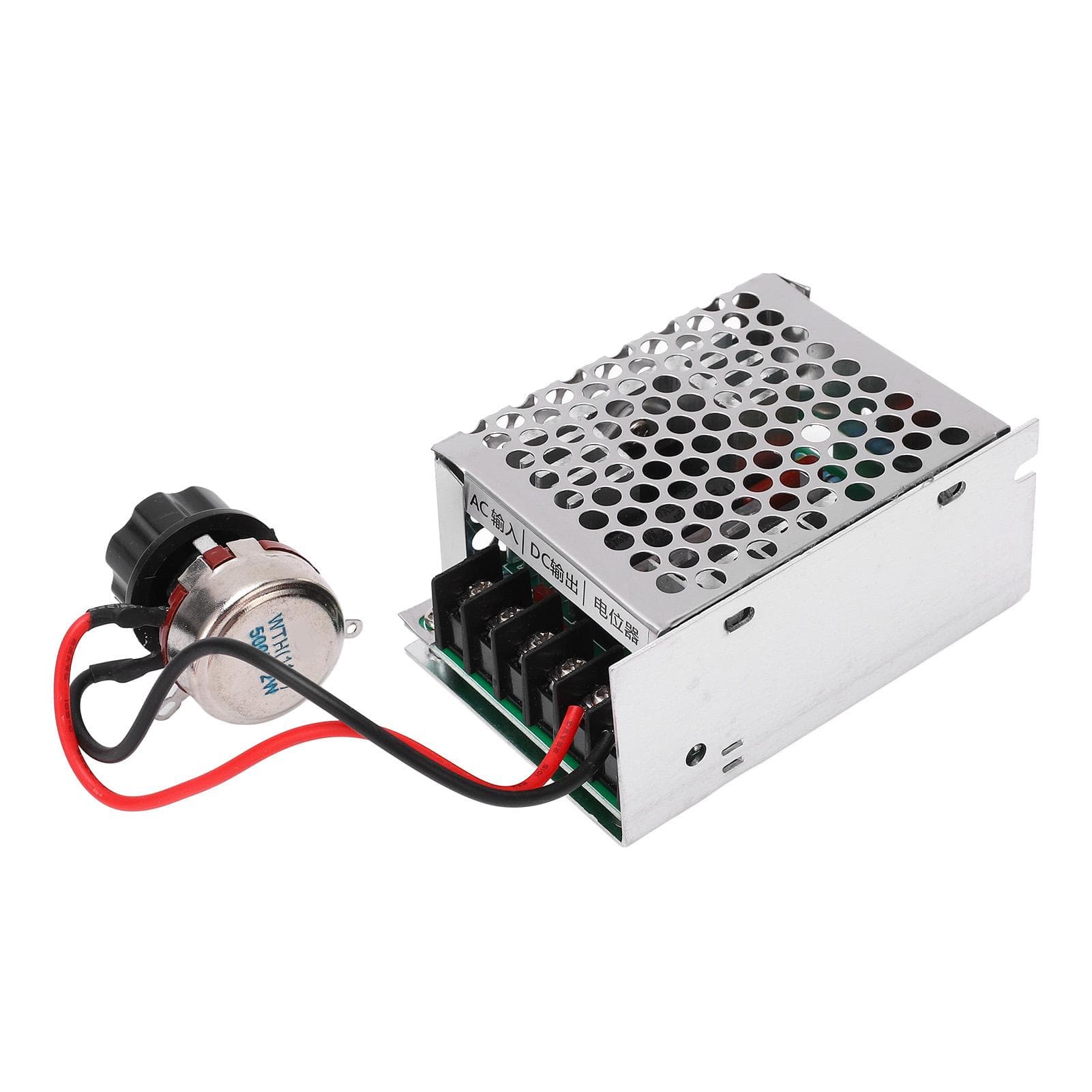 DC Motor Speed Regulator Overcurrent Protection Lightweight Portable Motor Speed Controller Switch