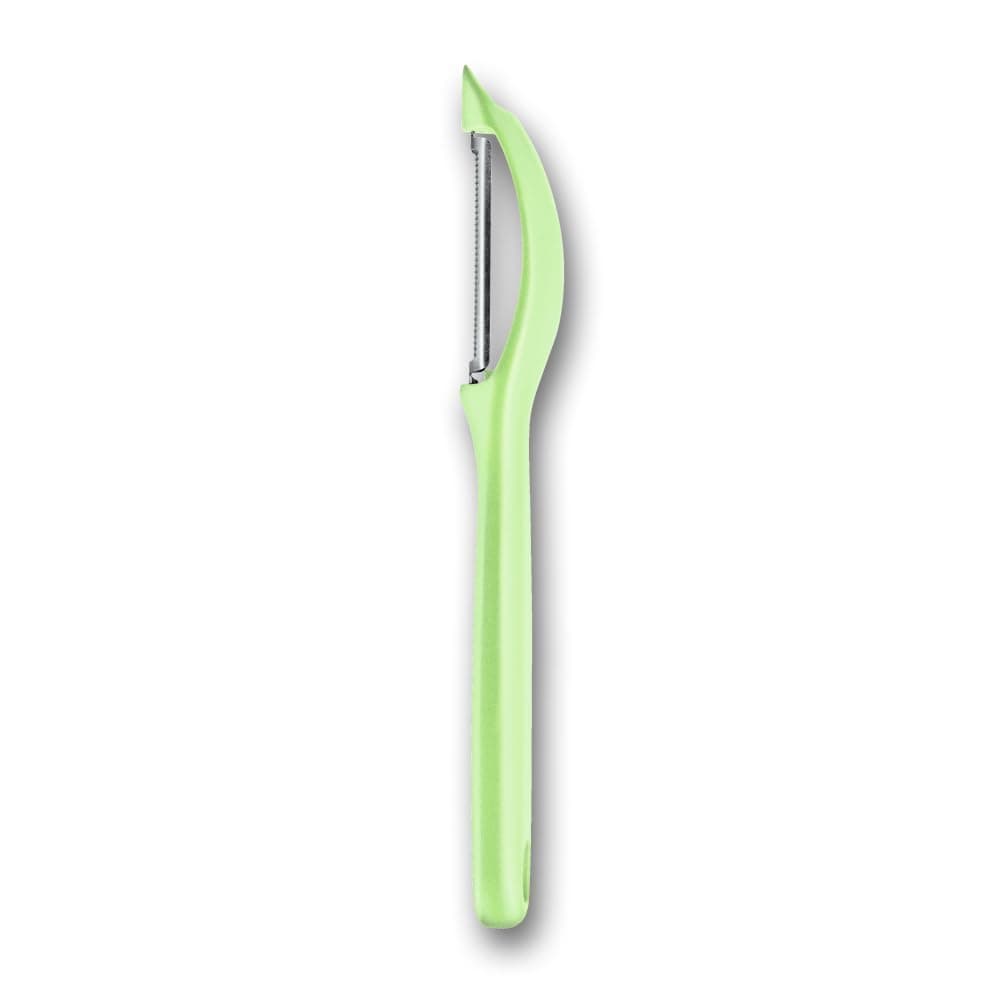VICTORINOX Dishwasher Sharp Vertical Peeler with Wavy Light Double Wavy Blade for Smooth Peeling of Soft and Tough Universal Peeler Peeler, Safe,