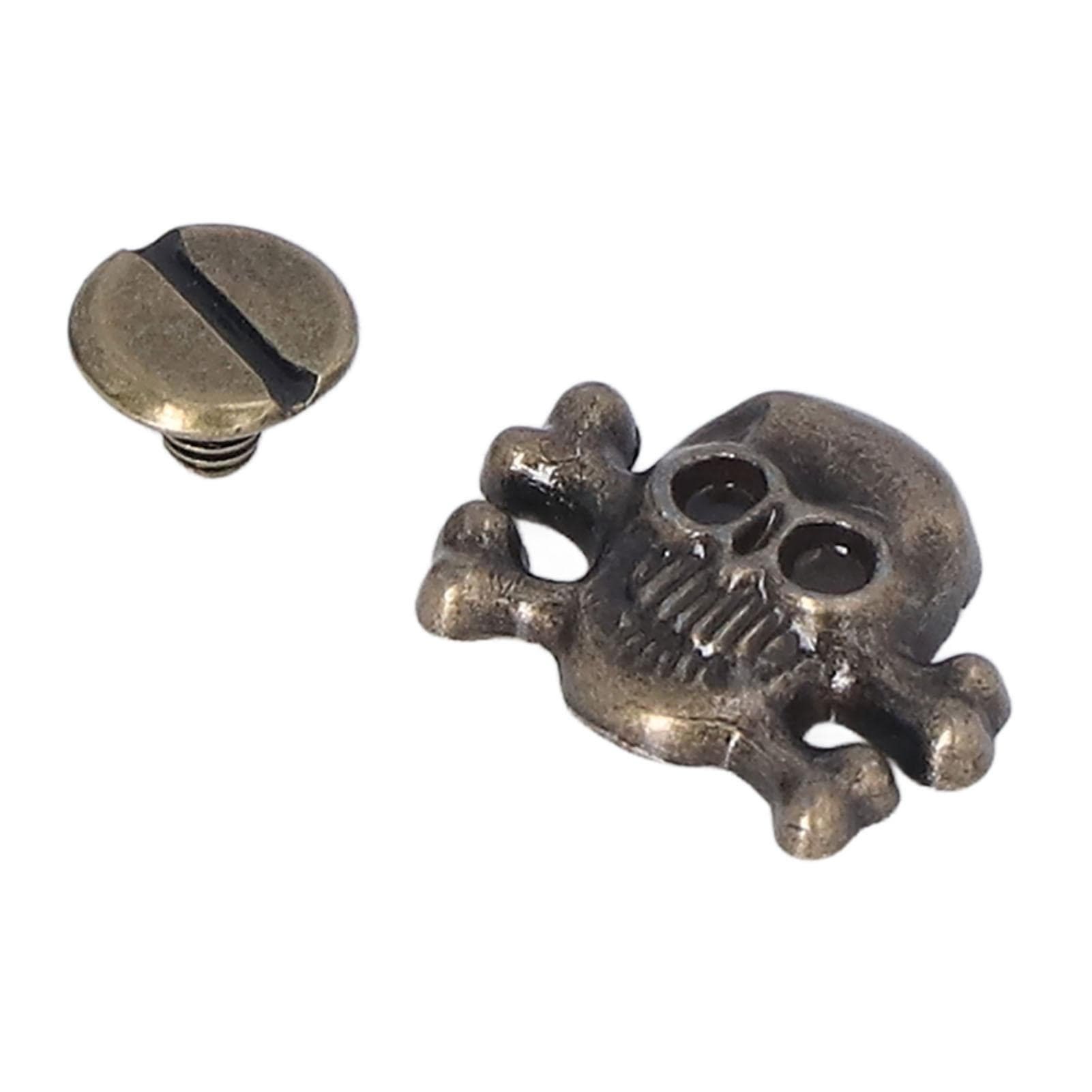 80 Sets Skull Rivets Gothic Style Beautiful Fashionable DIY Rivet Accessories for Making Shoes