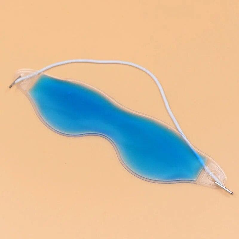 Ice Eyeshade Cover Cold Sleeping Eye Mask Compress Gel Eye Fatigue Relief Relaxation Remove Dark Circle Eye Shield Care Tools blue