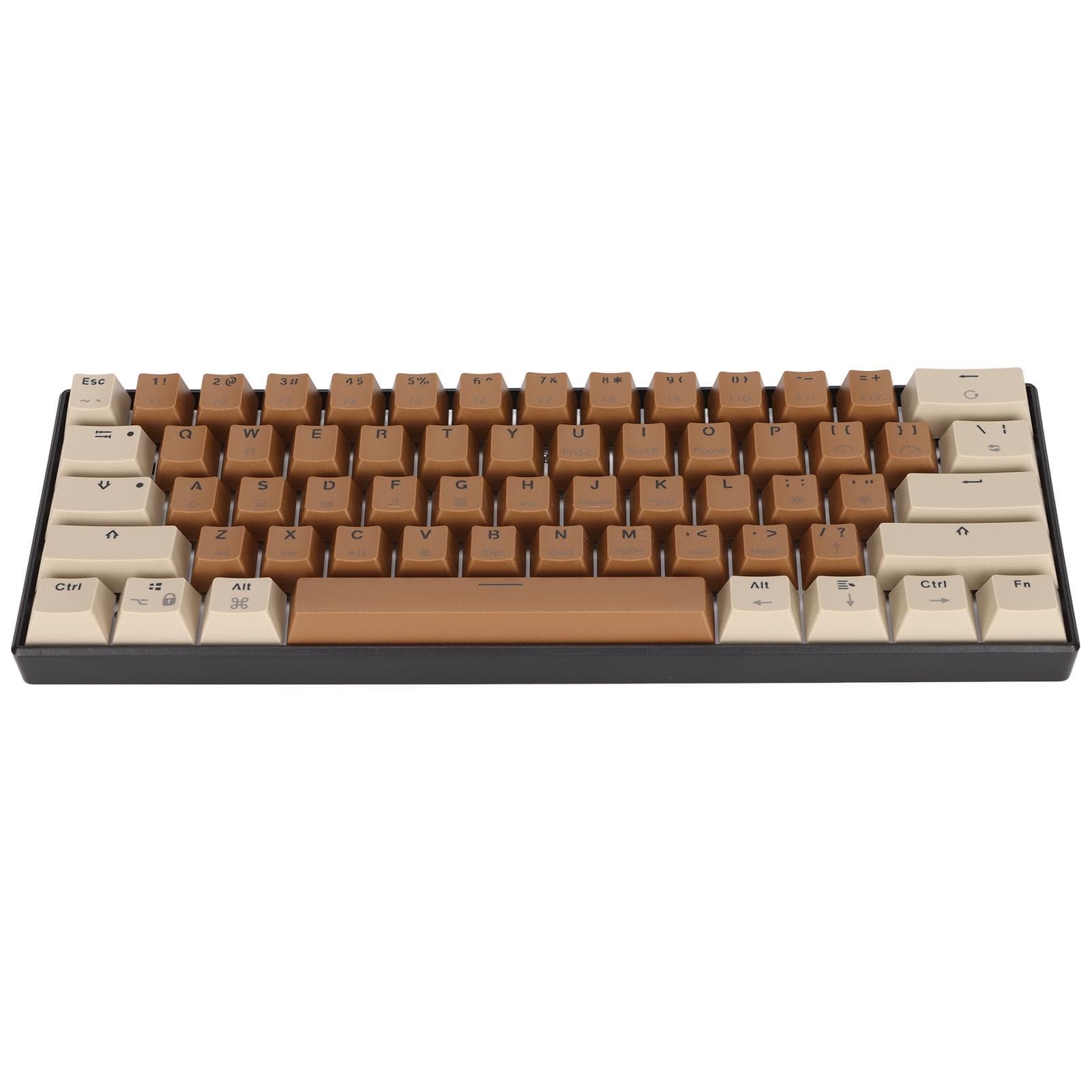 61 Keys Mechanical Keyboard Color Mixing Quick Response Wired Keyboard for Windows for Android for
