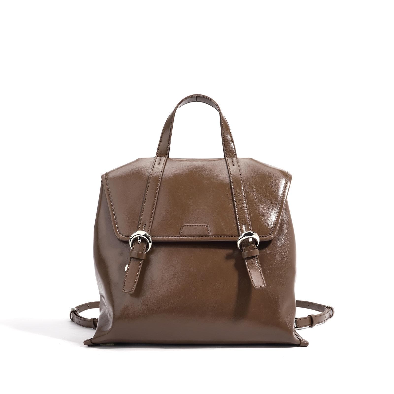 Leather High-end Versatile Fashion Simple and Niche Design Backpack for Women's Leather Bag