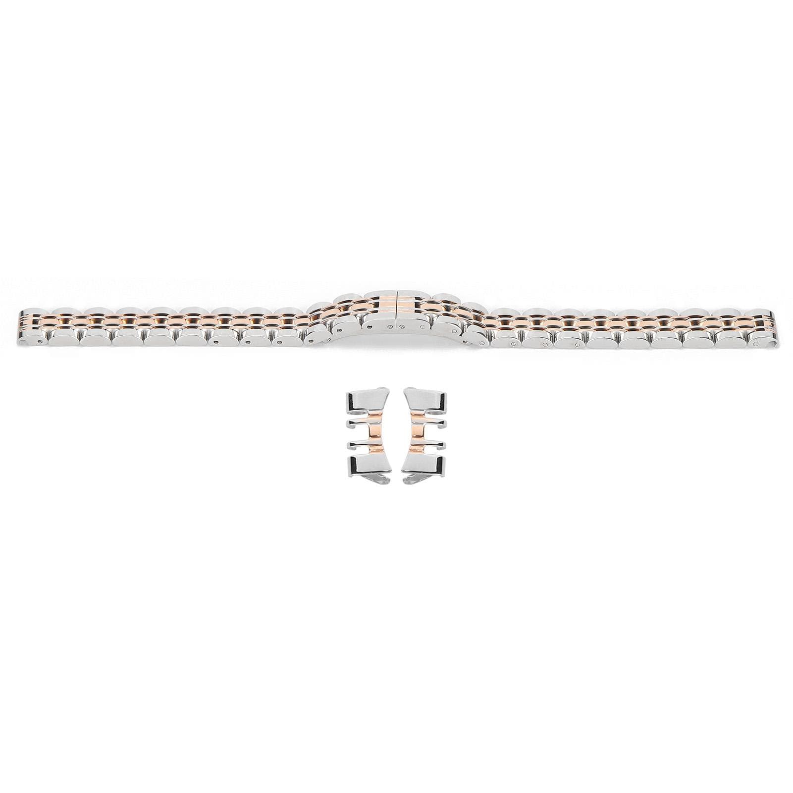 Watch Band Stainless Steel Watch Bracelet Strap Replacement Watch Band Accessory 14mm / 0.55in 14mm