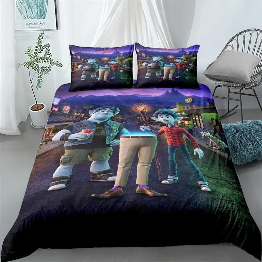 Monster Hunter World Duvet Cover Set King Queen Double Full Twin Single Size Bed Linen Set EU single(135x200cm)