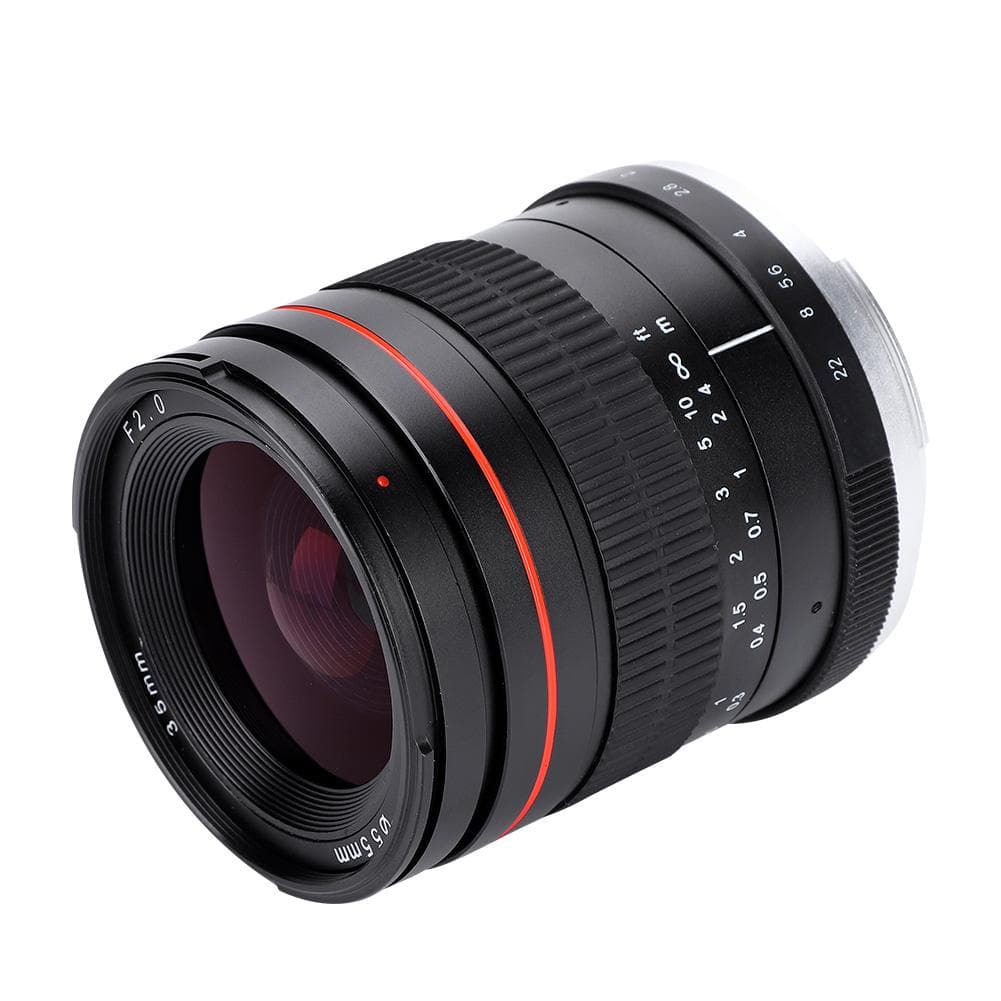 35mm F2 Large Aperture Manual Focus Full Frame Prime Lens for DSLR Cameras(for Nikon F Mount)