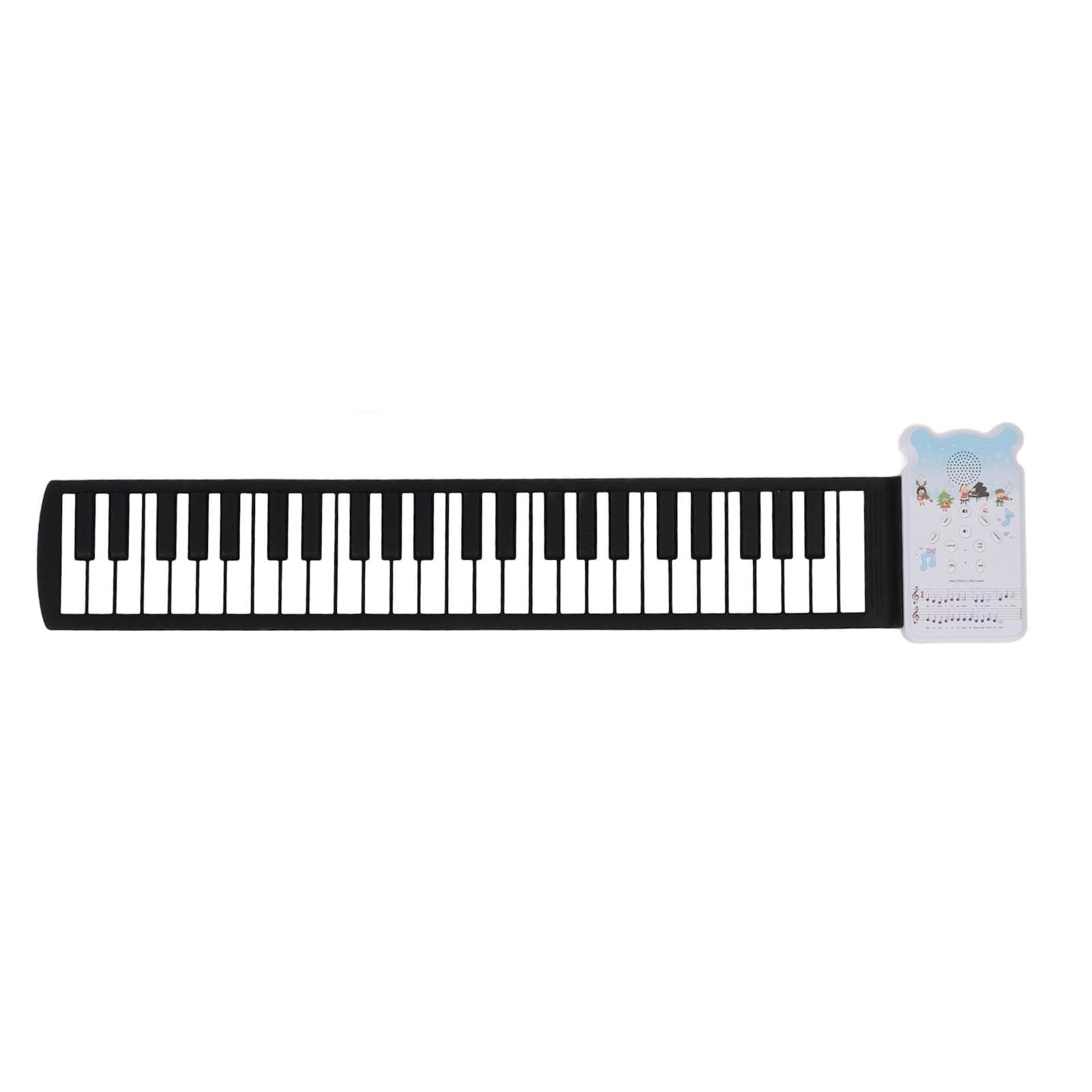 49 Keys Roll Up Piano Keyboard 8 Tones Portable Rechargeable Foldable Silicone Electronic Keyboard