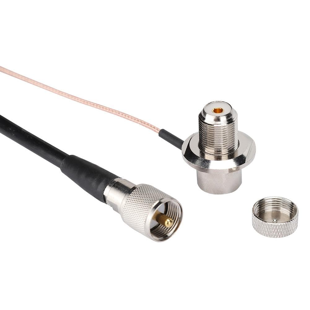 SC-5MB PTFE Feeder Line Extension Cable for MotorolaYaesuIcomKenwood Antenna
