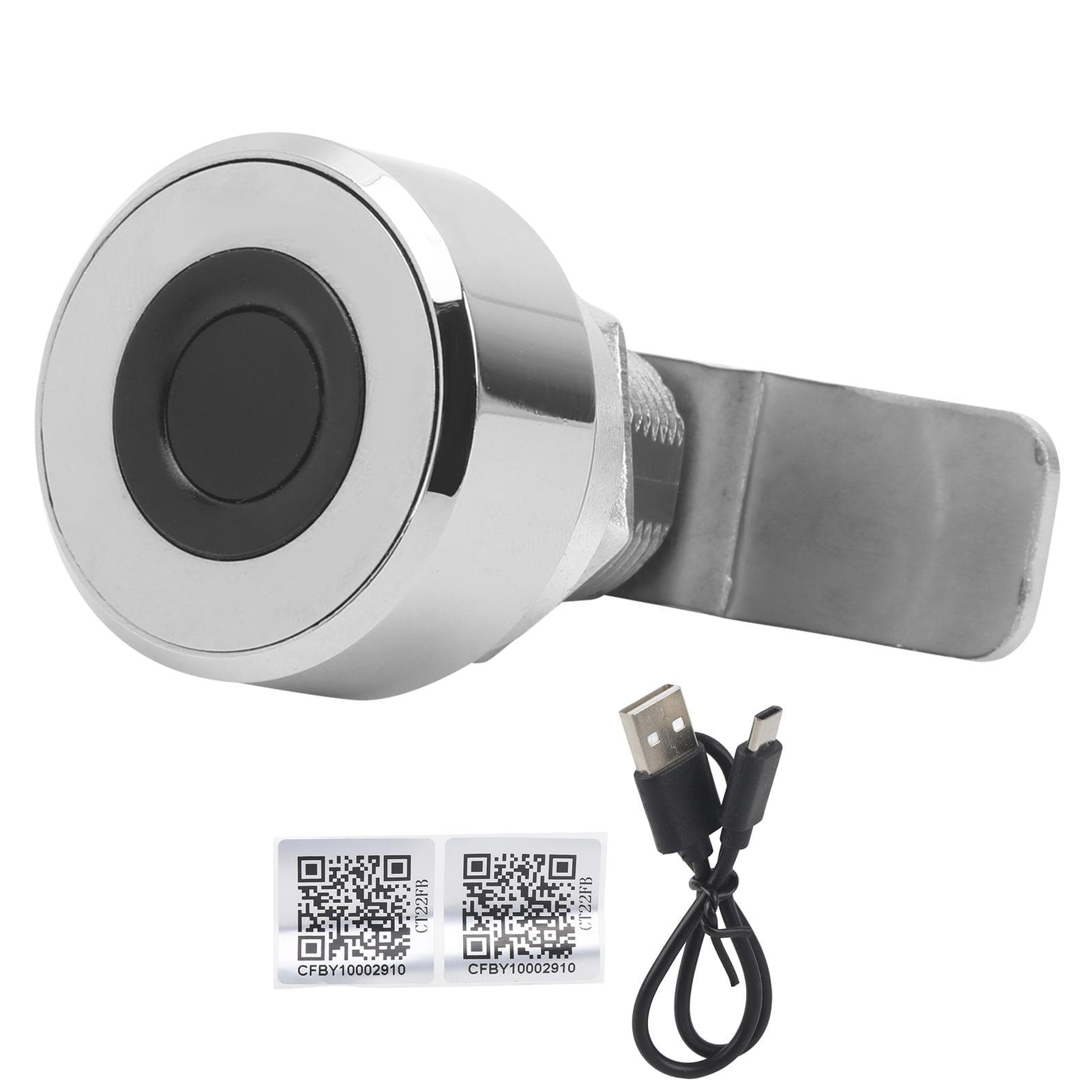 Smart Cabinet Keyless Lock Fingerprint Bluetooth APP Remote Unlock Security Device for Drawer Safe