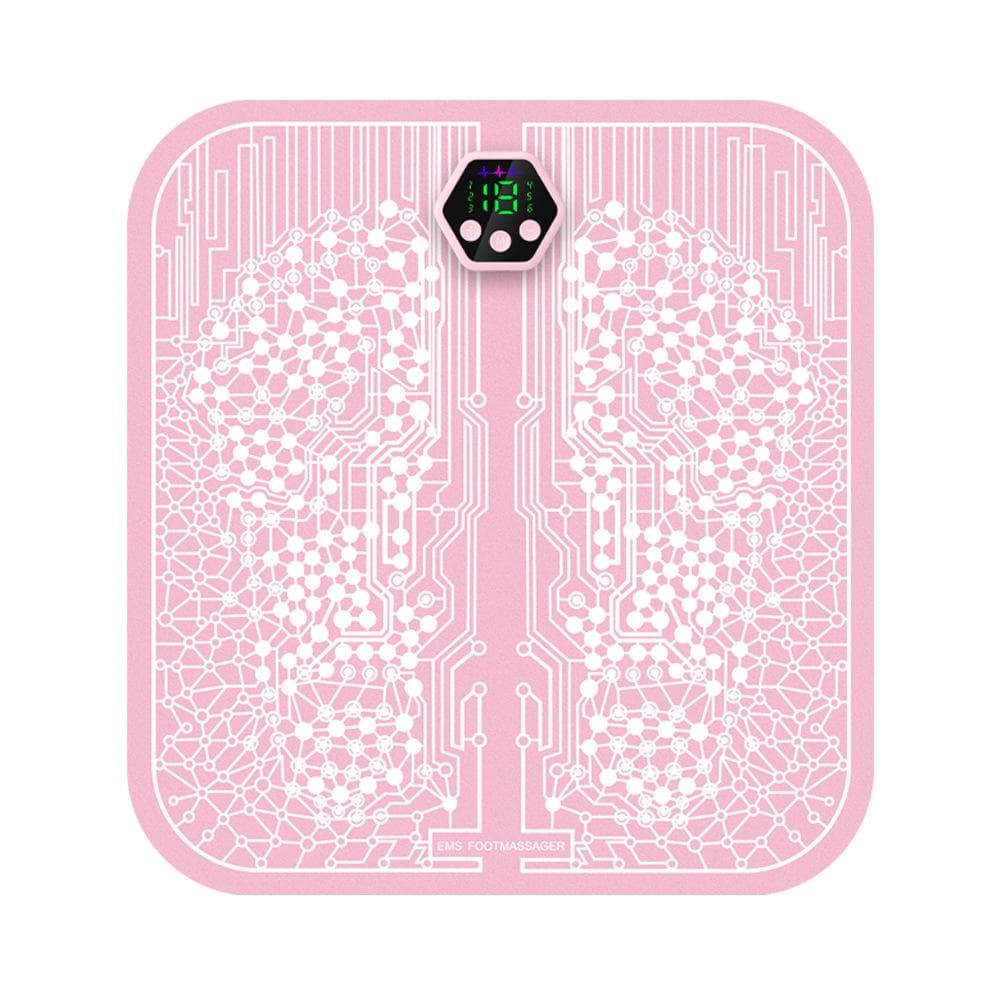 Touch Screen Foot Massage Pad, Foot Massage Pulse, Foot Massager, EMS Leg and Foot Therapy Machine, Massage Foot Pad