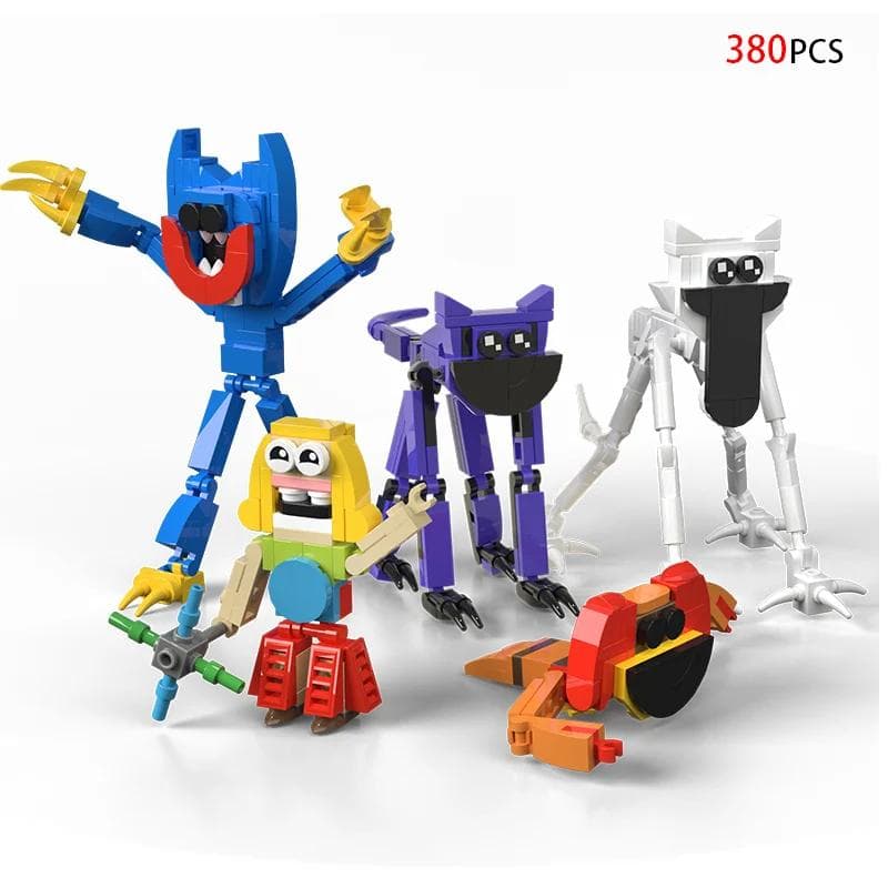 Smiling Critters Action Figure Building Blocks Set For kids Horror Game Poppy Construction Toys For Children Birthday Gift