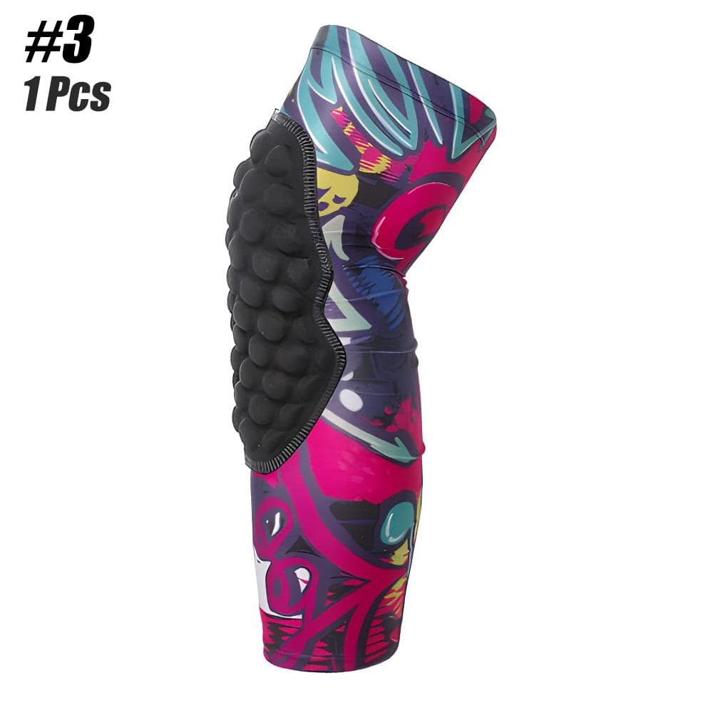 1Pcs Sports Kneepad Honeycomb Kids Child Knee Pads Volleyball Knee Protector Brace Support Football Compression Leg Sleeves YM