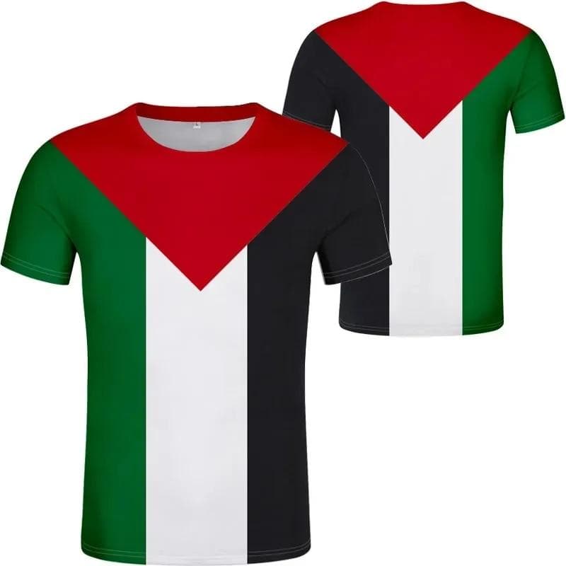 PALESTINE T-Shirt 3D Printed Casual Street Letter Tshirt Nation Flag Tate Palestina College Oversized Design Men Women Clothing 4XL