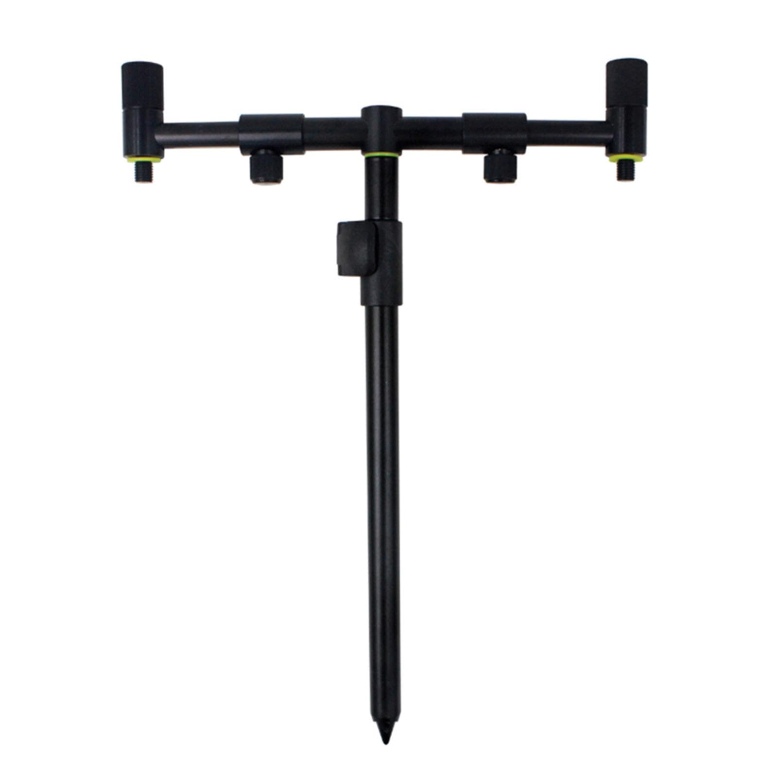 Extending Bank Stick Carp Fishing Adjustable Aluminum Bankstick Pole Rest for Bite Alarm 15.5-23cm adjustable