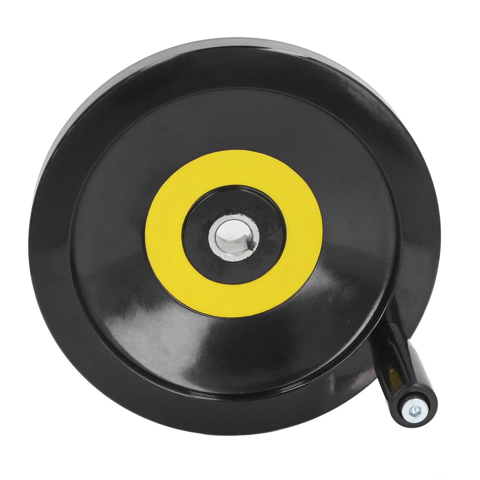 Table Saw Handwheel 22mm Center Hole 250mm Outer Diameter with Revolving Handle for Lathe Milling