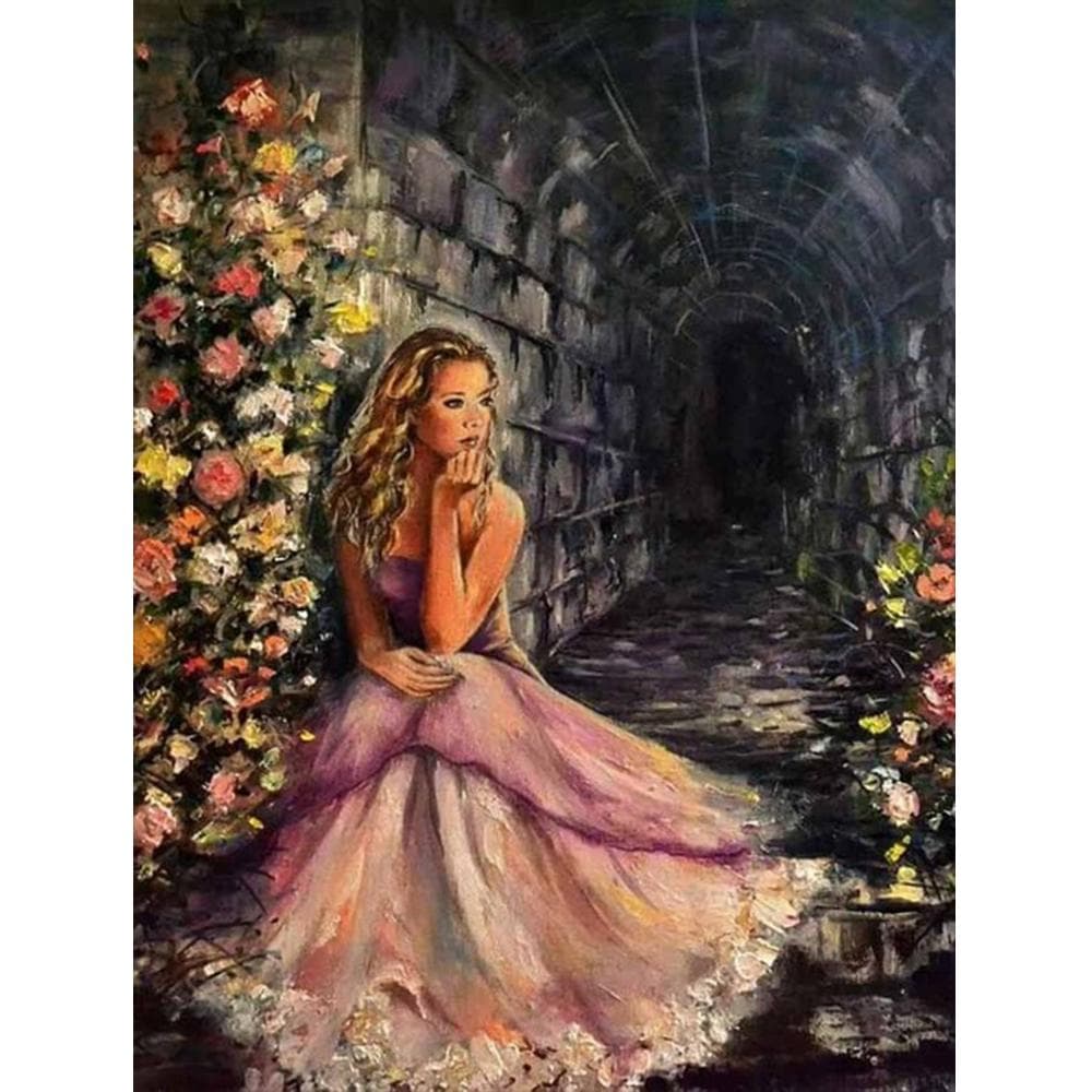 Beautiful Diamond Painting Mosaic Pattern Diamond Embroidery Hat Woman Home Decor Gift 20X30CM