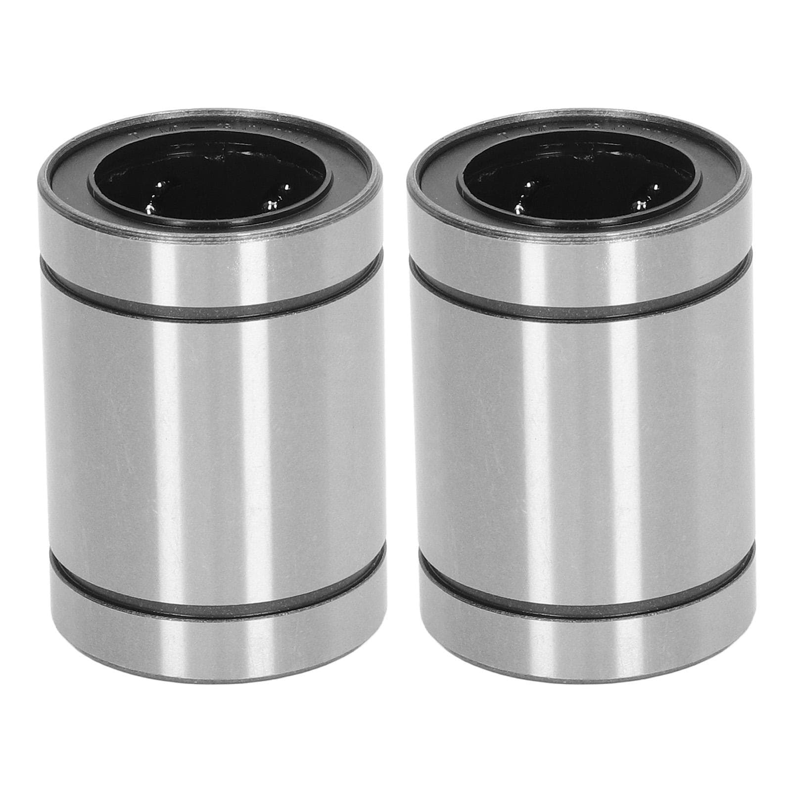 2PCS Linear Cylindrical Motion Ball Bearing LM30UU Bearing for 3D Printer CNC Machines