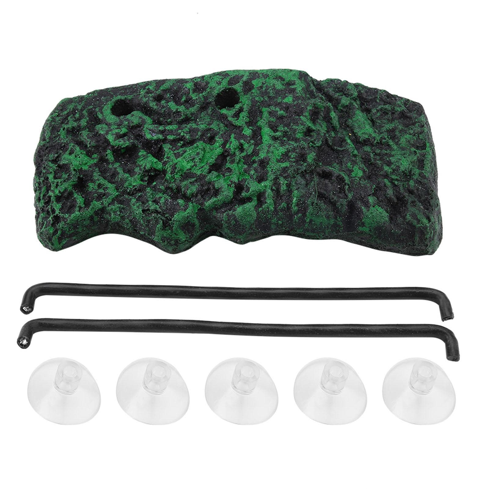 Automatic Water Turtle Basking Floating Island with Suction Cup for Semi Aquatic Animals(Large)