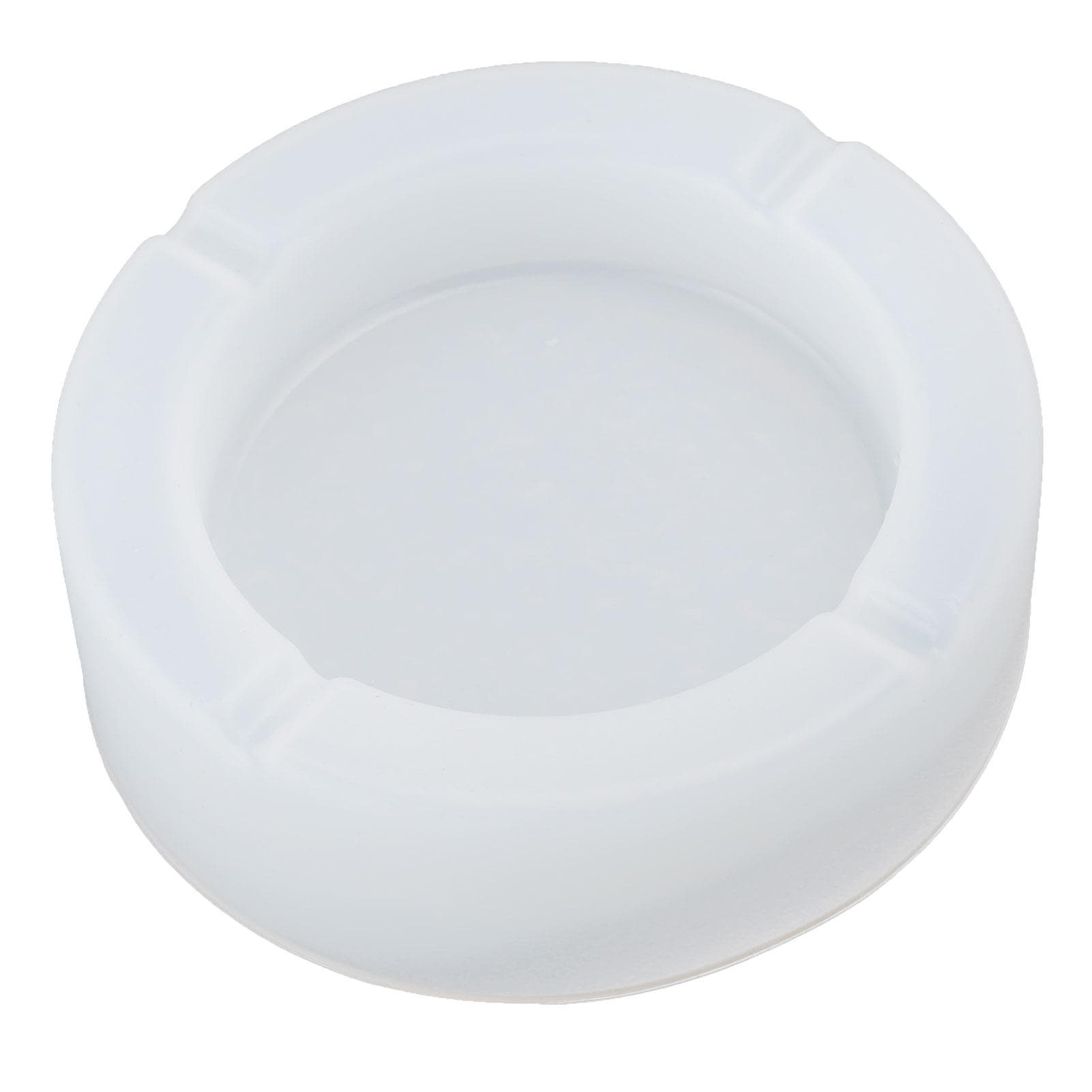 1 Set Ashtray Mold DIY Crystal Epoxy Mould Mirror Surface Silicone Storage Box Round Base L