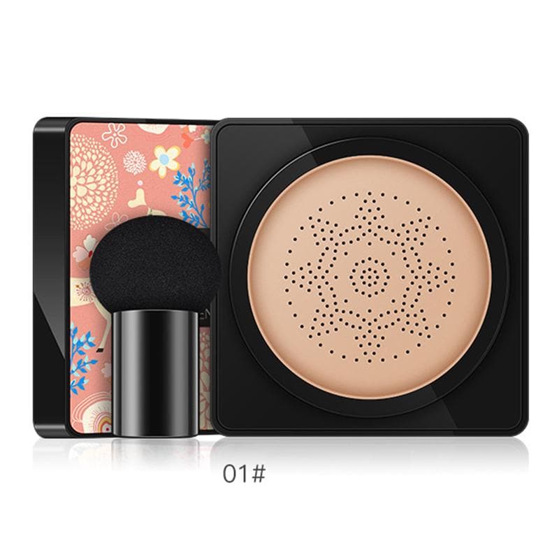 Beauty Cream Cosmetics Air Cushion Mushroom Sponge Head CC Concealer Moisturizing Makeup BB Cream 01#natural color