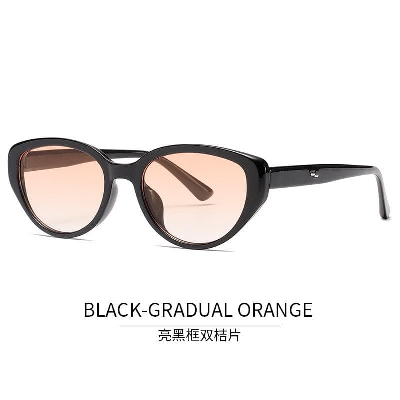 Cat Eye Sunglasses Men Women Vintage Y2K Style UV400 Protection for Driving Fishing Outdoor Travel