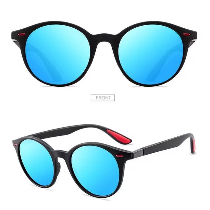 Retro Round Frame Sun Glasses UV Protection Driving Sunglasses for Men Women Fashion