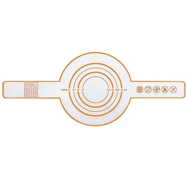 Silicone Baking Mat Long Handle Sling Non-Stick Bread Kneading Pad Dough Transfer Pad Bakery Supplies Kitchen Cooking Tools yellow
