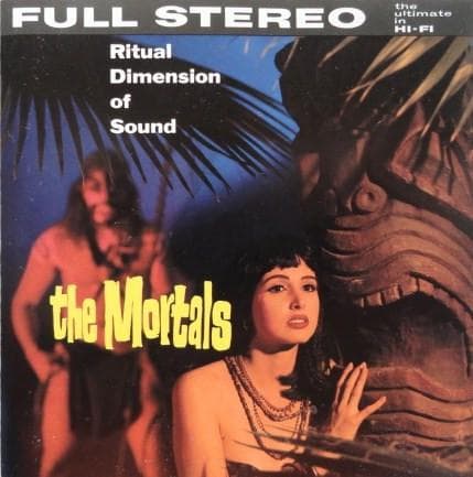 CD MORTALS - Ritual Dimension Of Sound ESCD124 Estrus Records 1992 US Rock Used