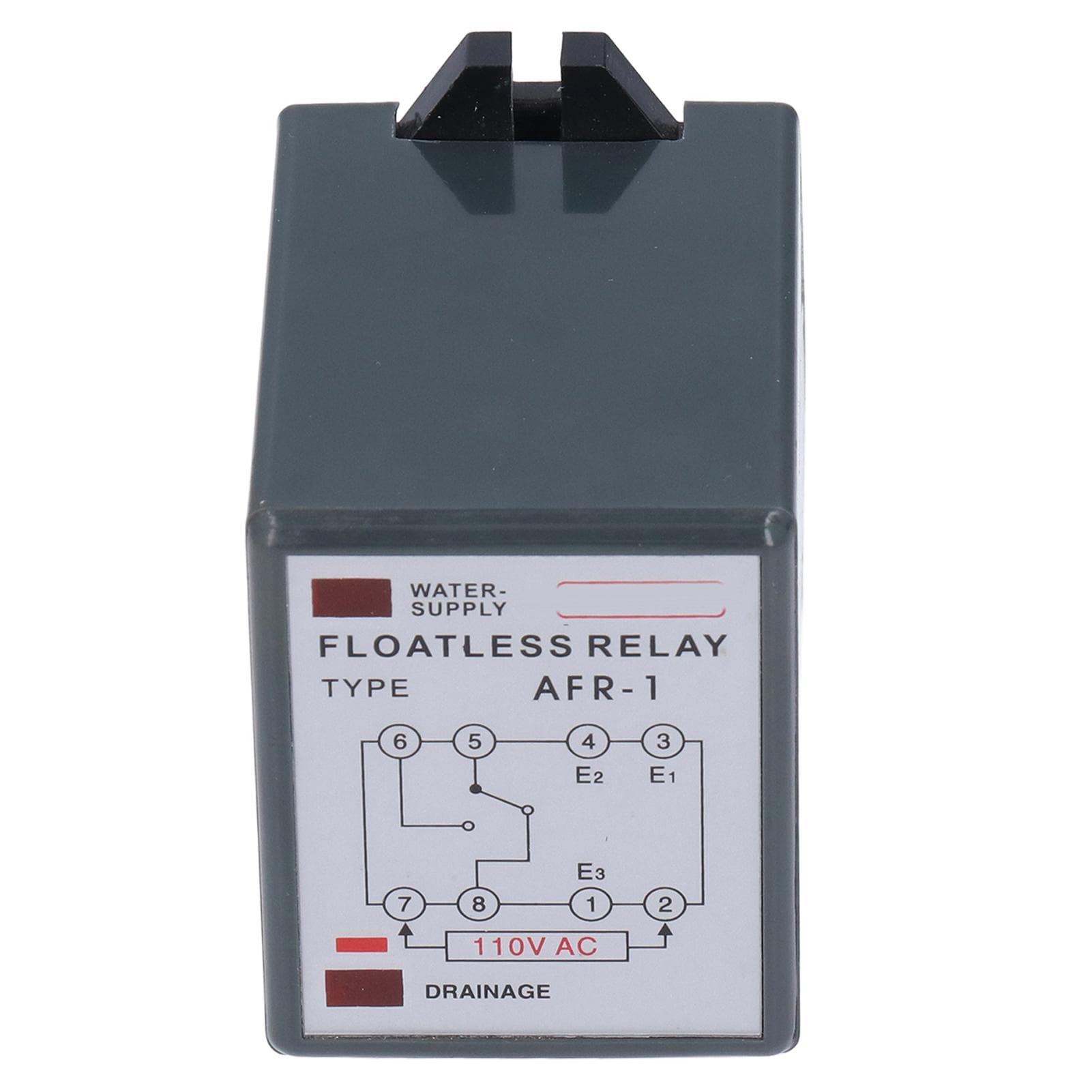 Liquid Level Controller Floatless Relay High Contact Capacity Water Level Switch AC 110V AFR?1