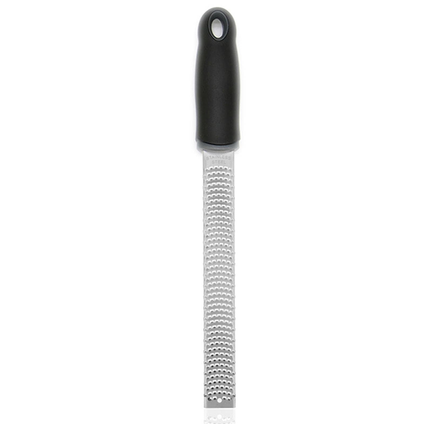 Citrus Zester Cheese Grater Stainless Steel Citrus Zester Grater with Handle Lemon Zester for black