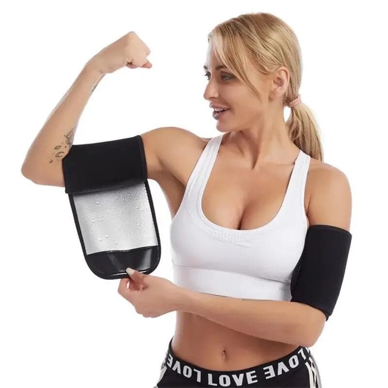 Women's Fitness Arm Cover Stuffy Sweat Bundle Arm Sauna Plastic Arm Belt Fat Reduction Belt Thin Arm Belt Sports Protection