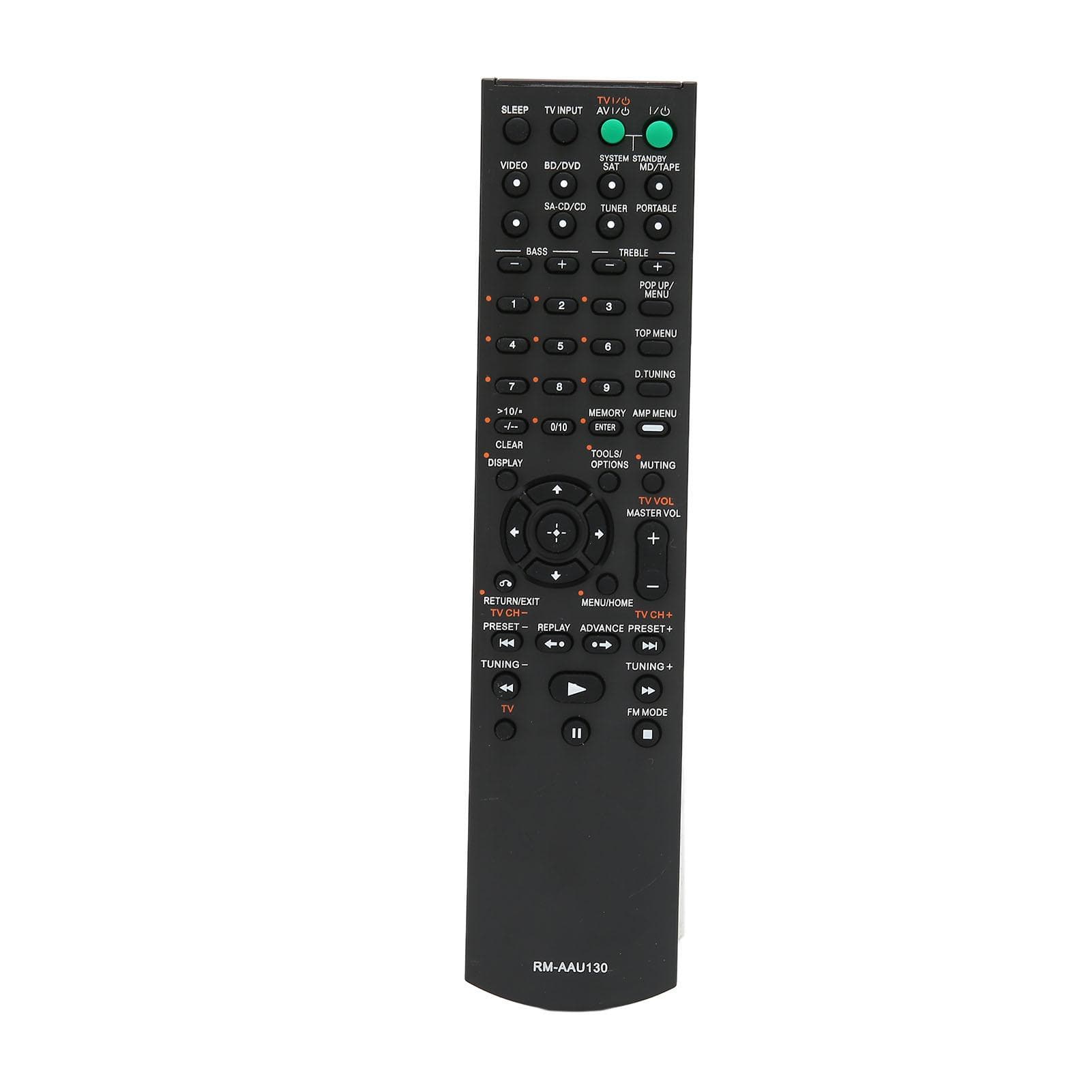 RMAAU130 Universal Replacement Remote Control Applicable for Sony STRKM7 STRDH800 STRK1600 DVD AV