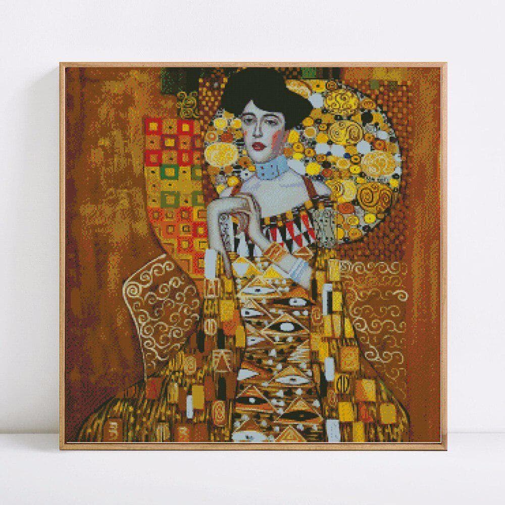 Diamond Embroidery Full Display Girls Diamond Painting Round Stones Portrait Pictures 30x30