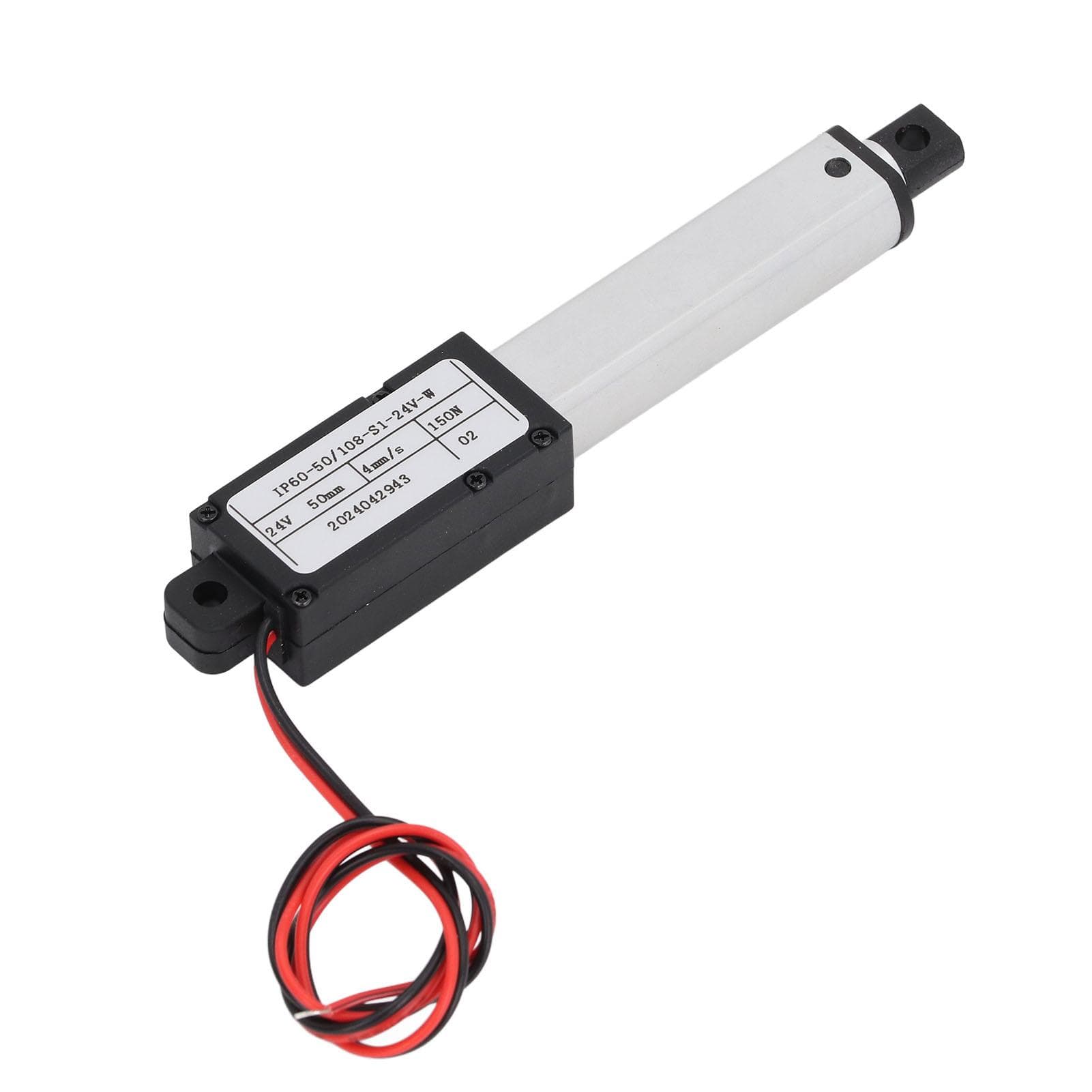Electric Micro Linear Actuator Telescopic Mini Small Motion Actuator 150N 50mm Stroke DC24V 4mms