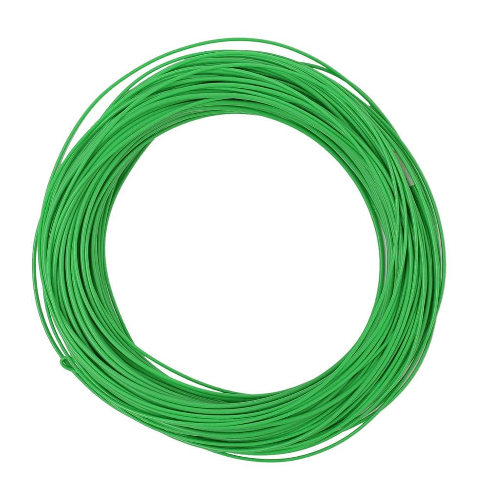 Kylebooker WF3F-WF8F WITH WELDED LOOP Fish Line Weight Forward FLOATING 100FT Fly Fishing Line WF5F forest green