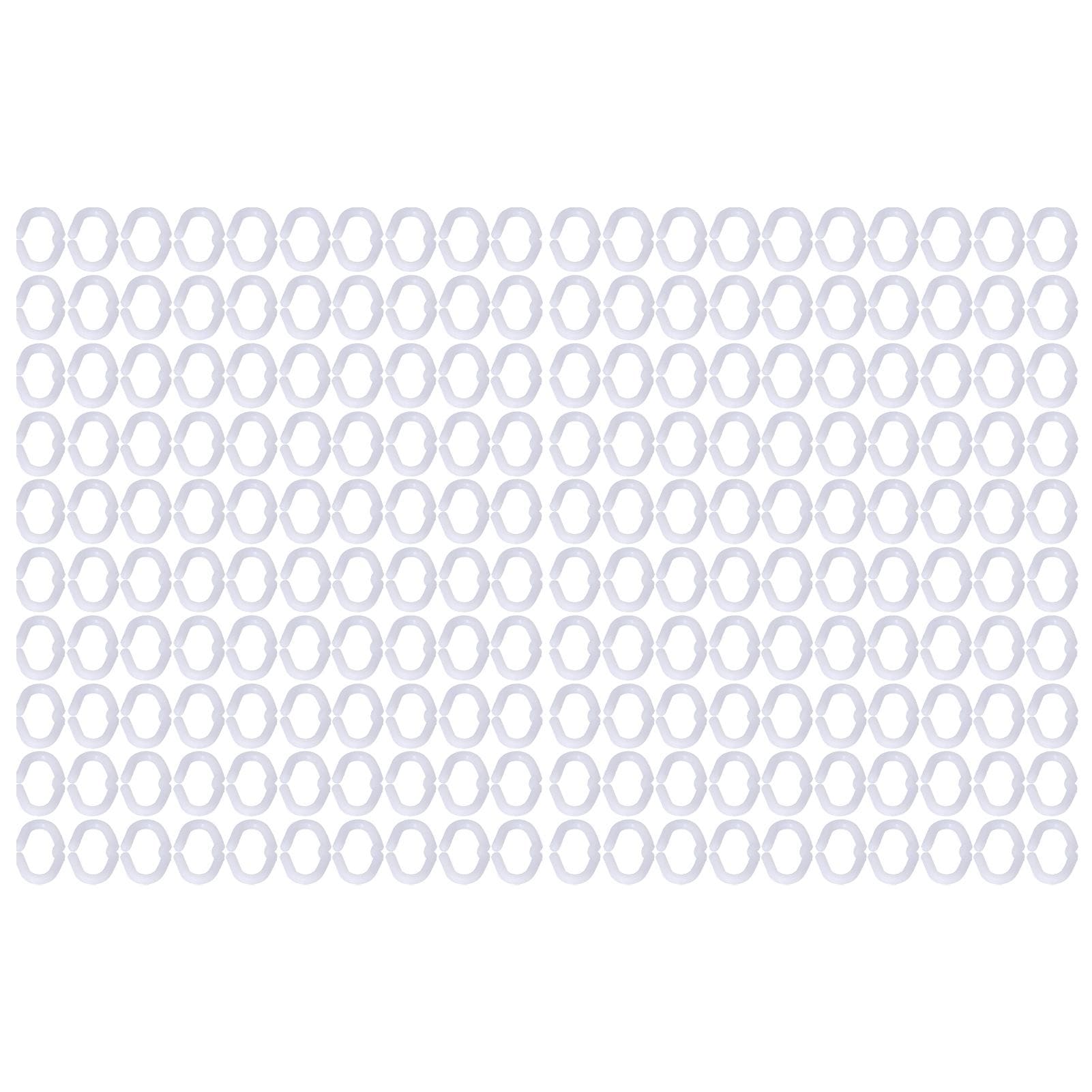 200PCS PP Plastic Chicken Beak Clasps Reusable Rooster Mouth Snap Ring Poultry Farming SuppliesL