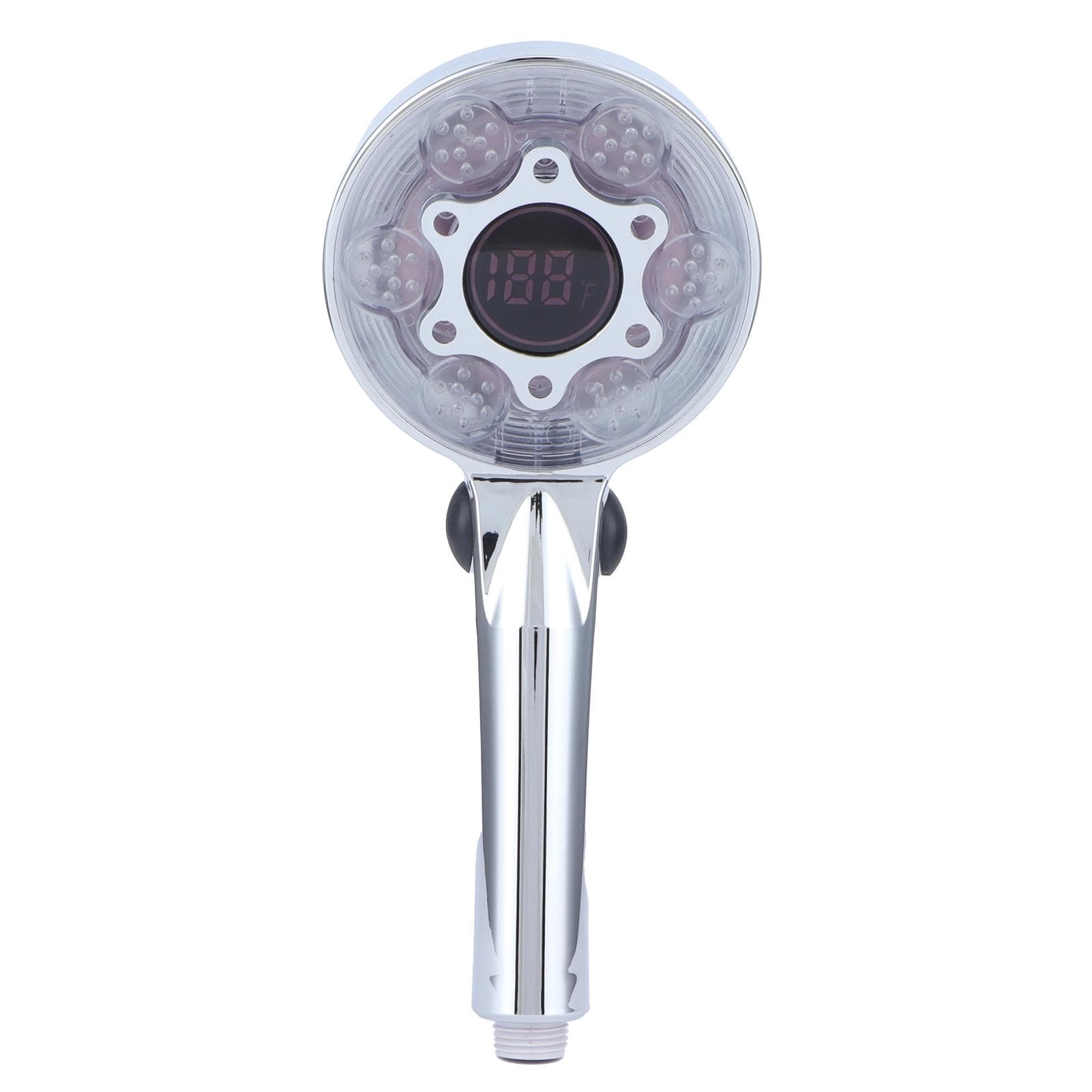 G1/2 Shower Sprayer with 3?Color LED Hand?held water?saving Shower Head for Home Bathroom