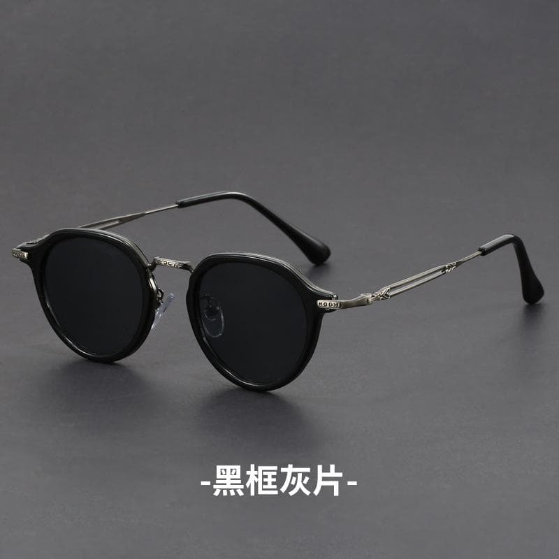 Round Sunglasses Men Women Luxury Metal Frame UV400 Retro Sun Glasses for Driving Outdoor